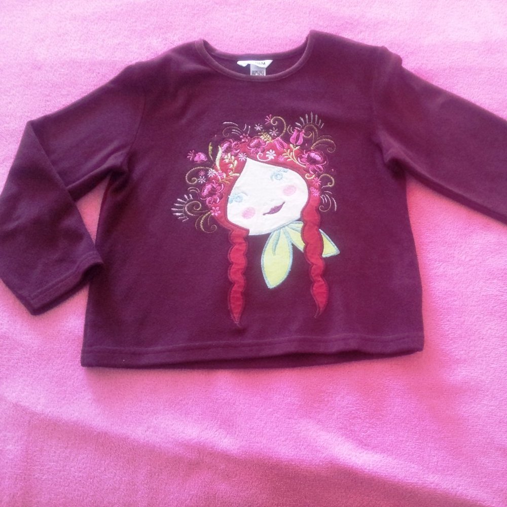 H&M plush Hoodie Size 6/7 **& 20% OFF if you buy 4 items I sell !!**